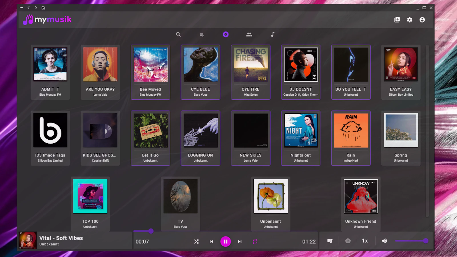 MyMusik screenshot 1
