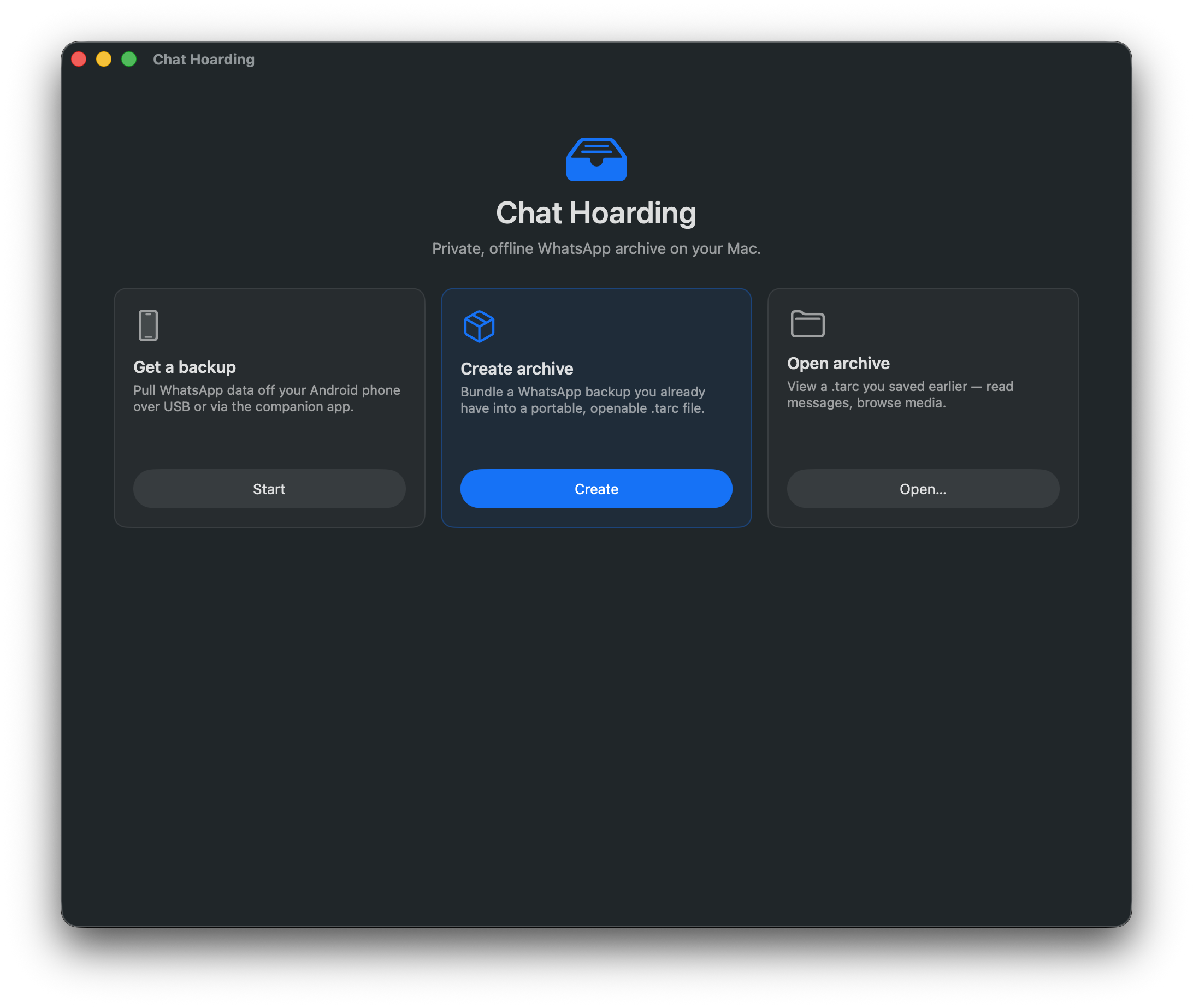 Chat Hoarding App gallery image
