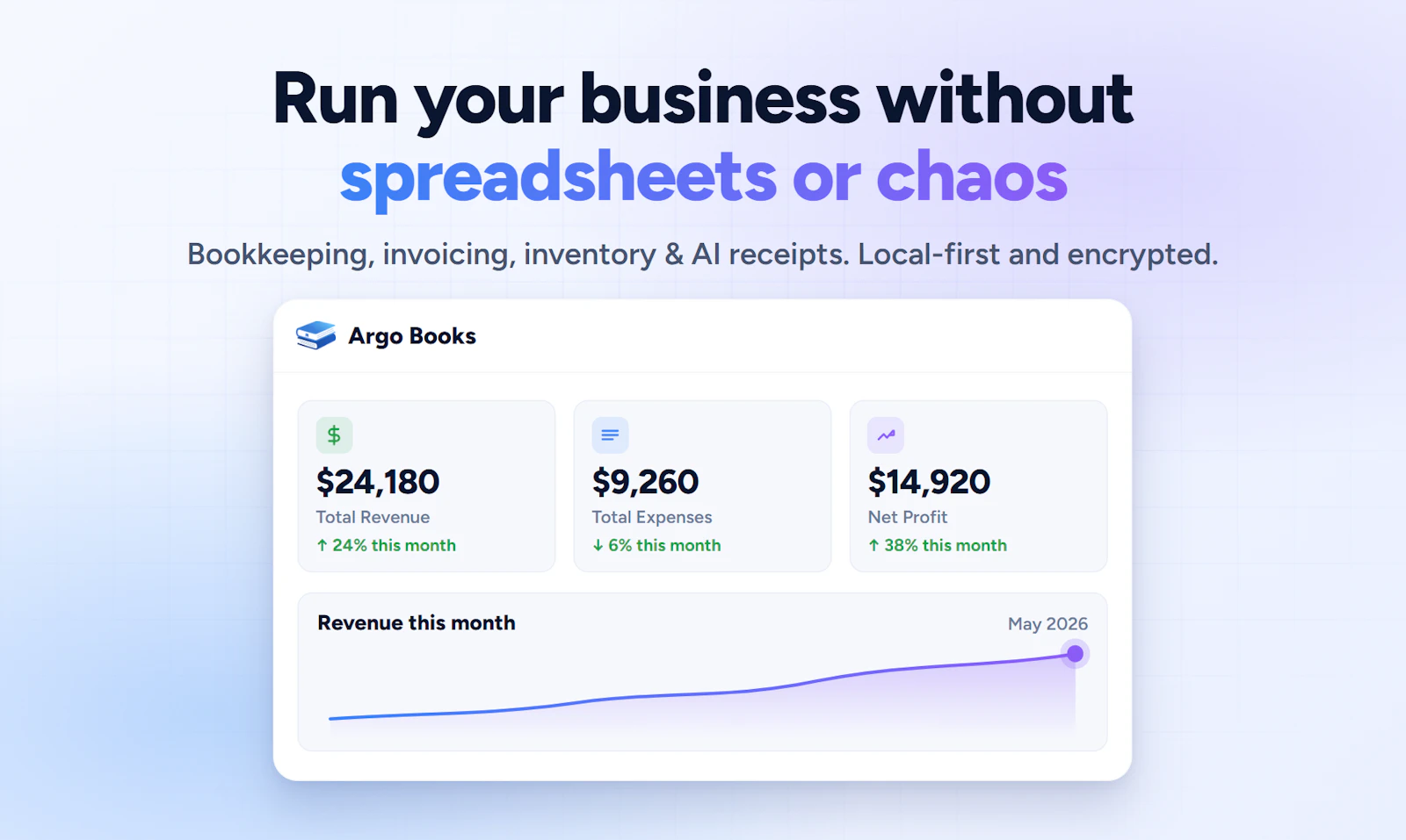 Argo Books screenshot 2
