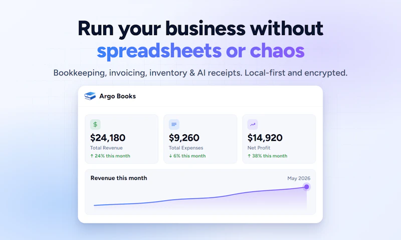 Argo Books screenshot 2