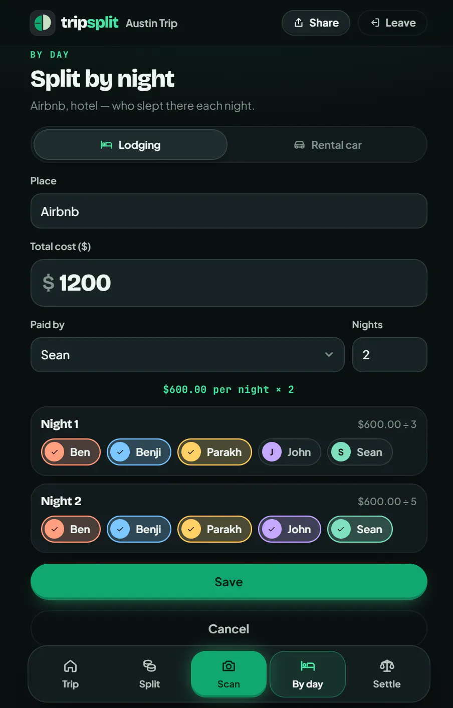 TripSplit gallery image