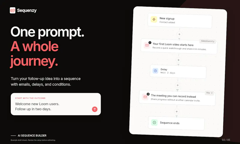 Sequenzy: AI-Native Email Marketing Tool screenshot 3