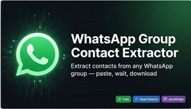 WhatsApp Contact Extractor gallery image