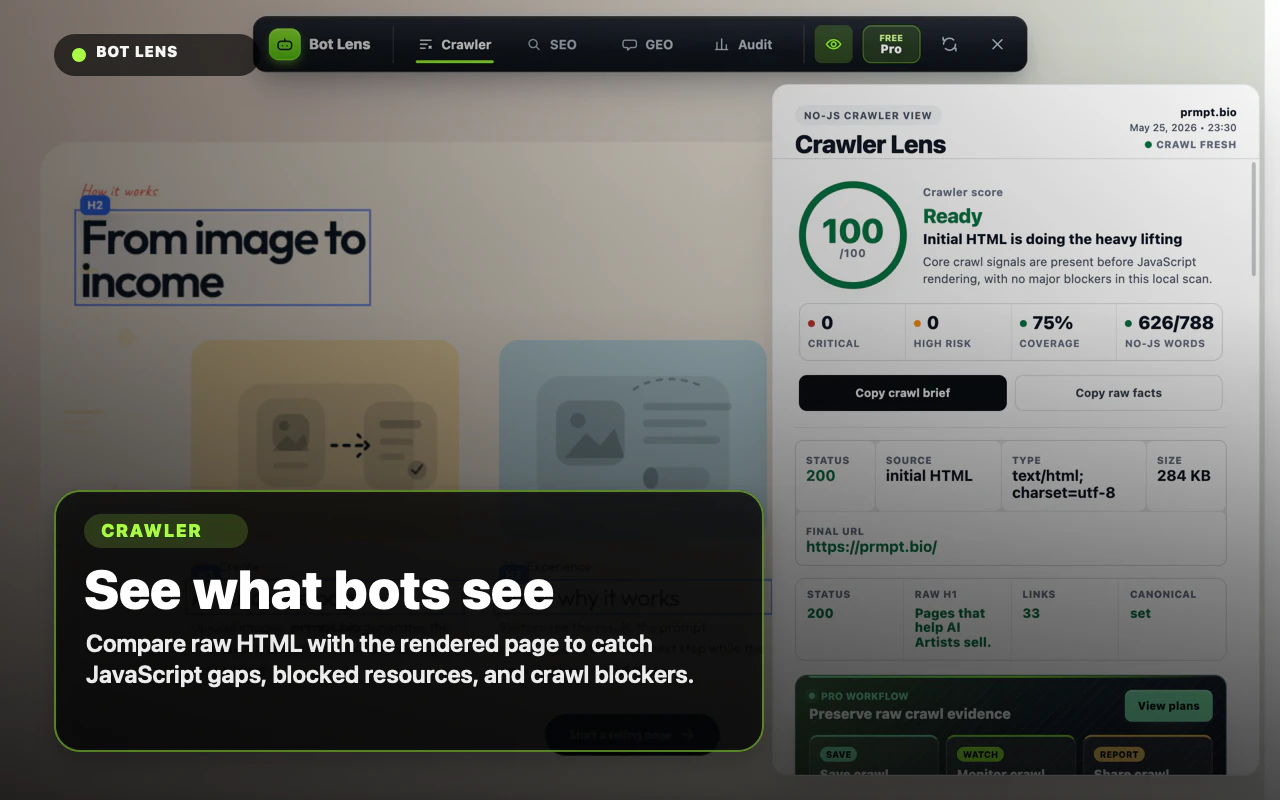 Bot Lens screenshot 4