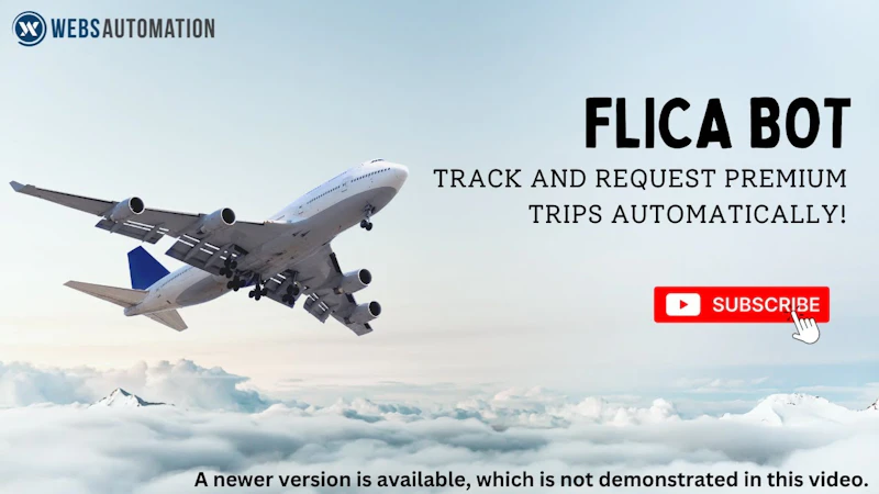 Flica Bot (Auto-Trips) screenshot 1 (video preview)