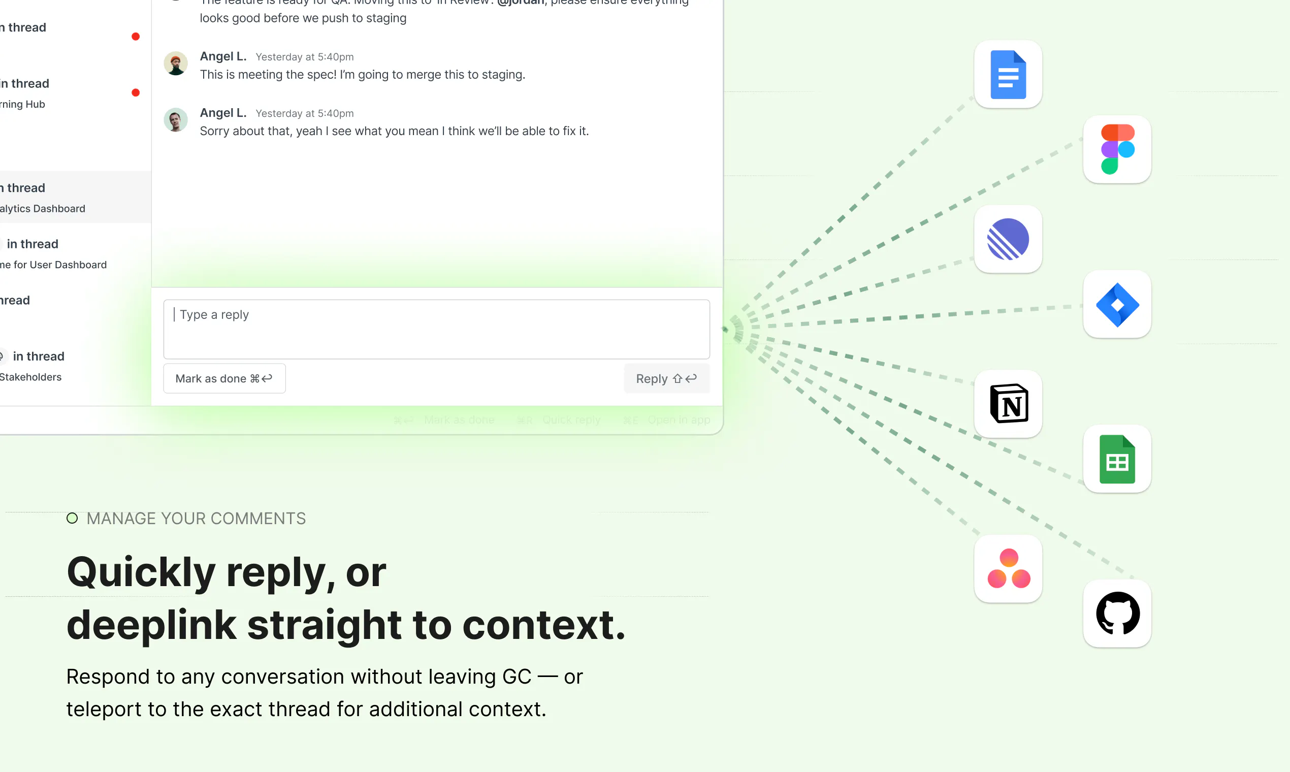 General Collaboration screenshot