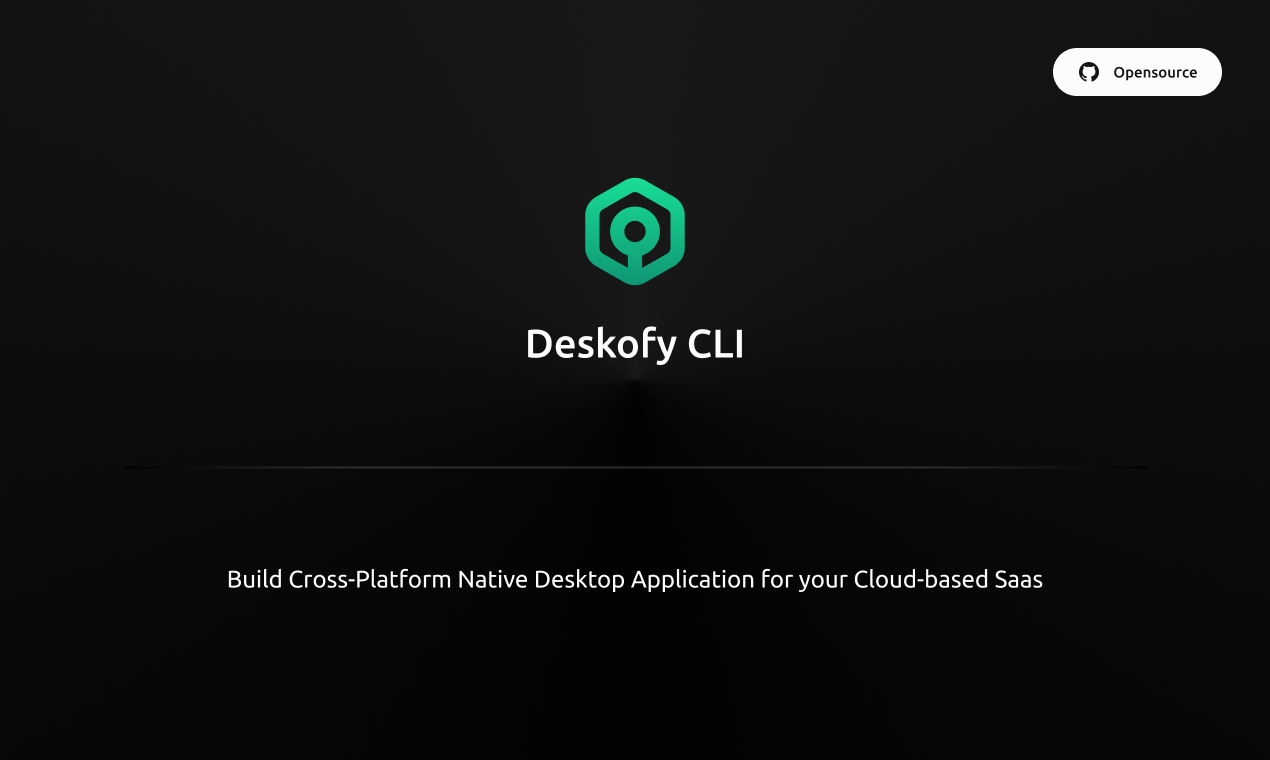 Deskofy CLI – Build Desktop Apps Fast gallery image