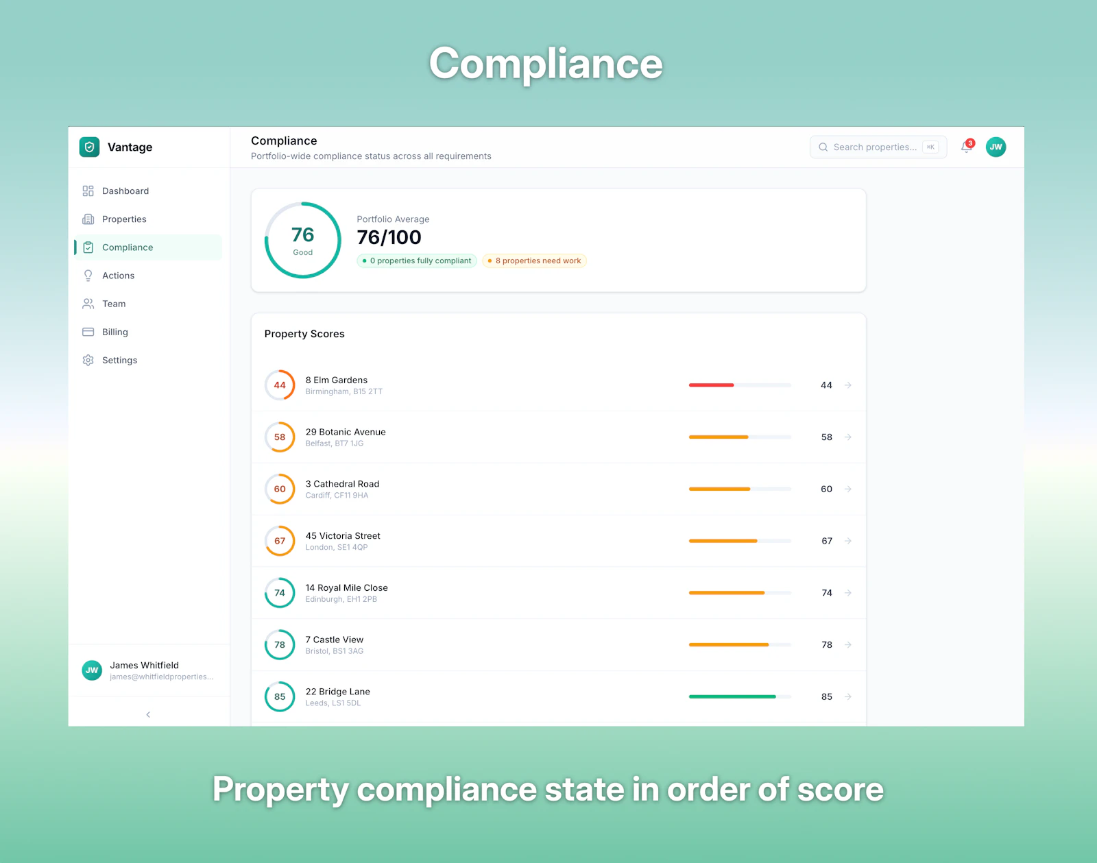 Vantage screenshot 5