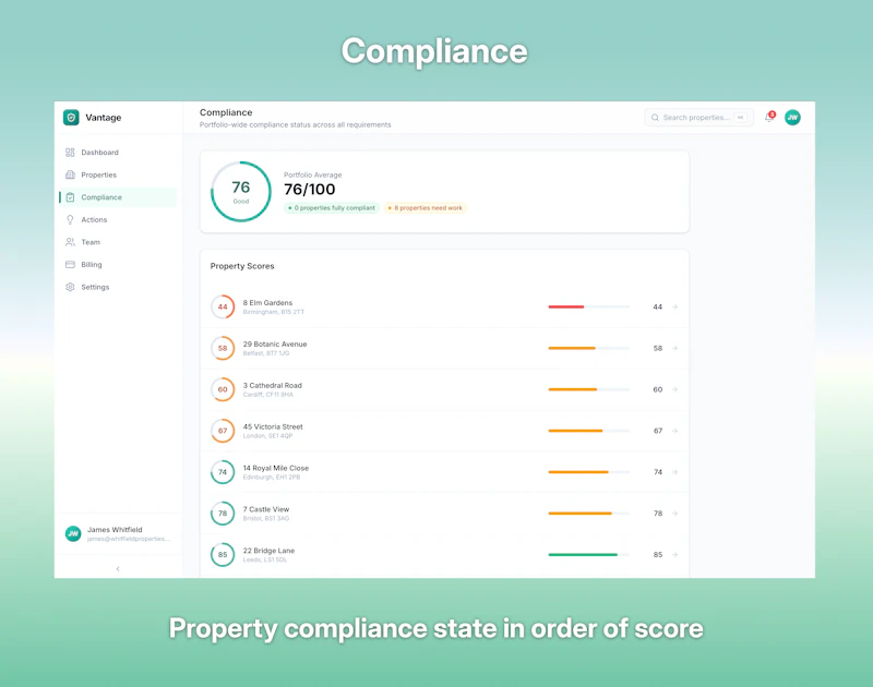 Vantage screenshot 5