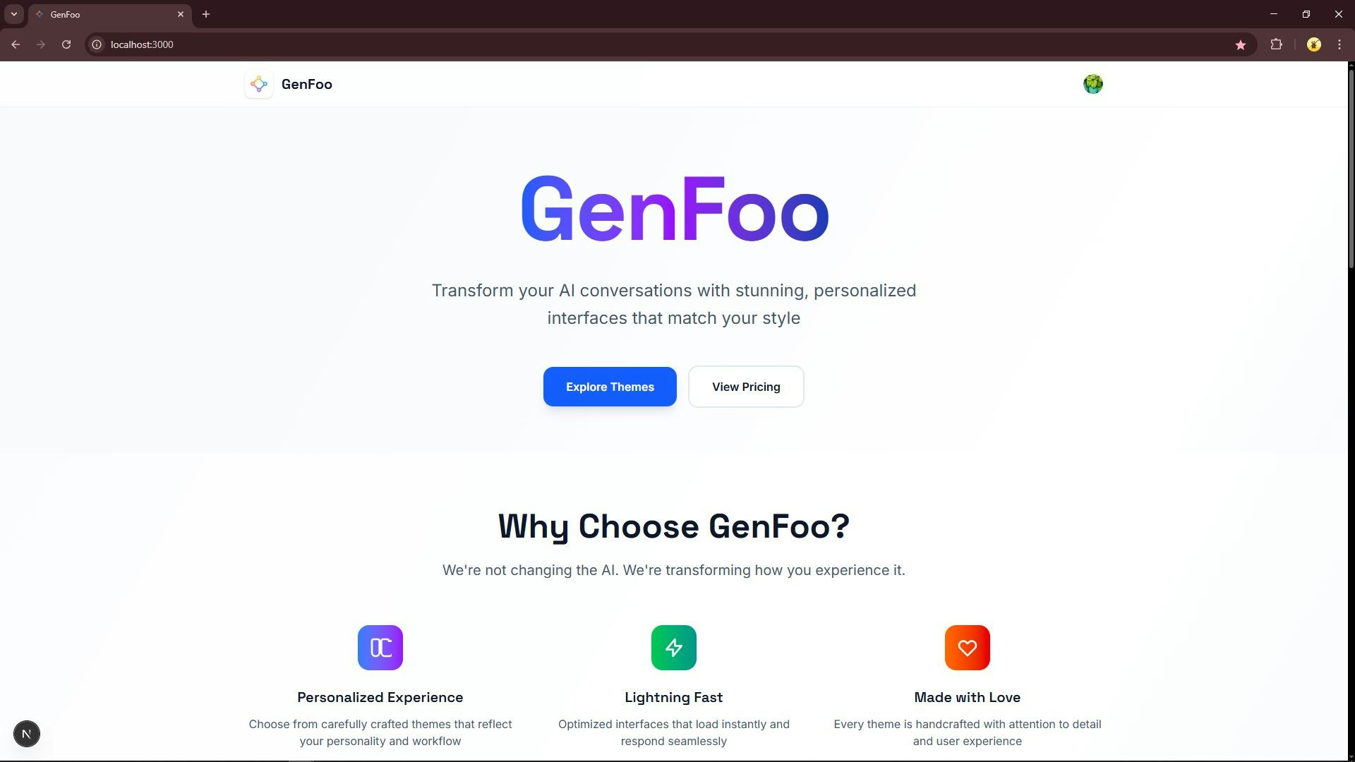 Genfoo - Люкс из скинов AI Чатбот медиа 2