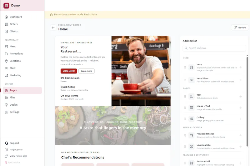 RestroSuite — Commission-free orders screenshot 6