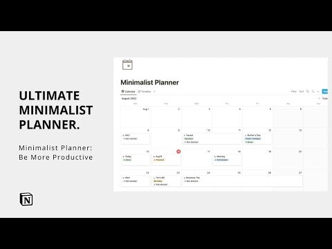 Ultimate Minimalist Planner gallery image