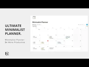 Ultimate Minimalist Planner gallery image