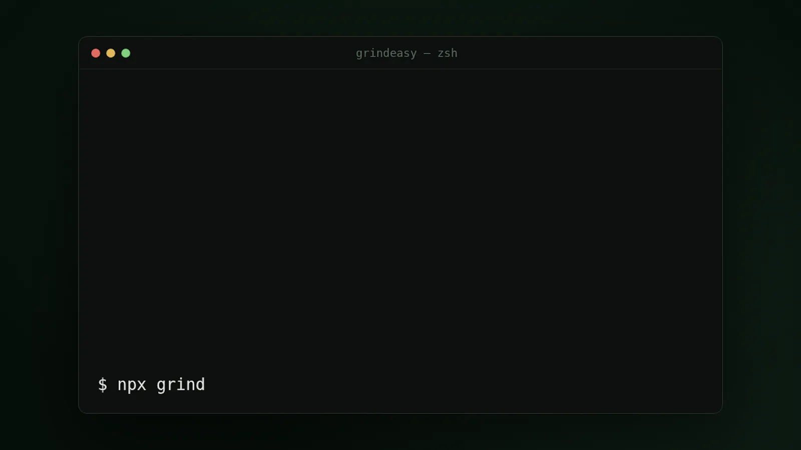 grindeasy · see what you're coding with screenshot 2