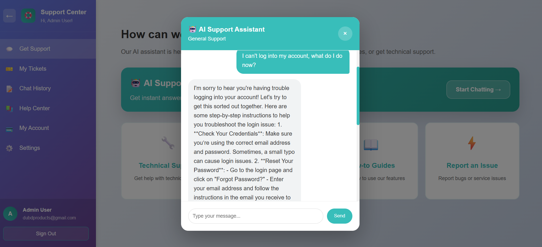 Support Genie Customer Support Platform gallery image