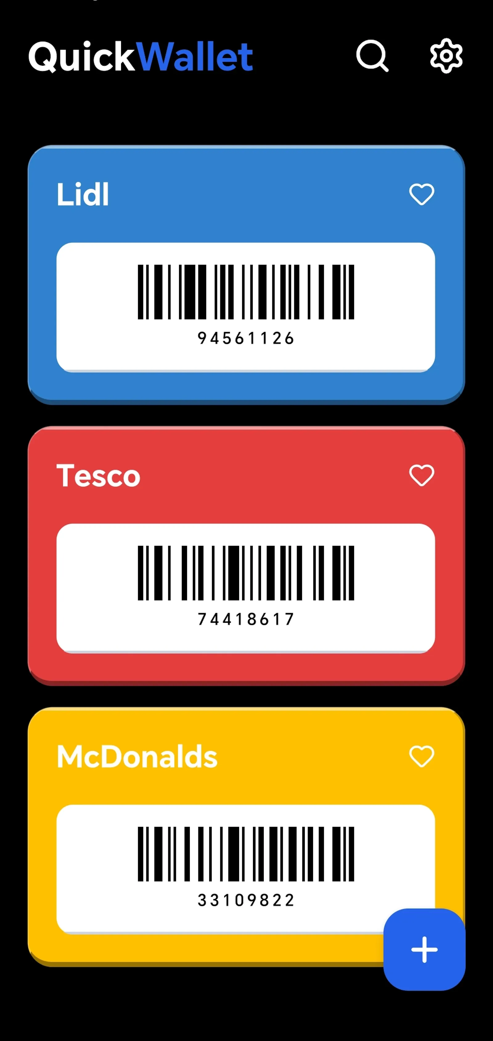 QuickWallet screenshot 3