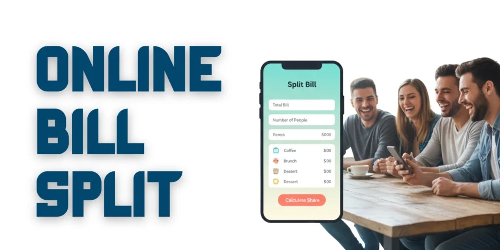 Online Bill Split - Main product screenshot demonstrating key features and user interface