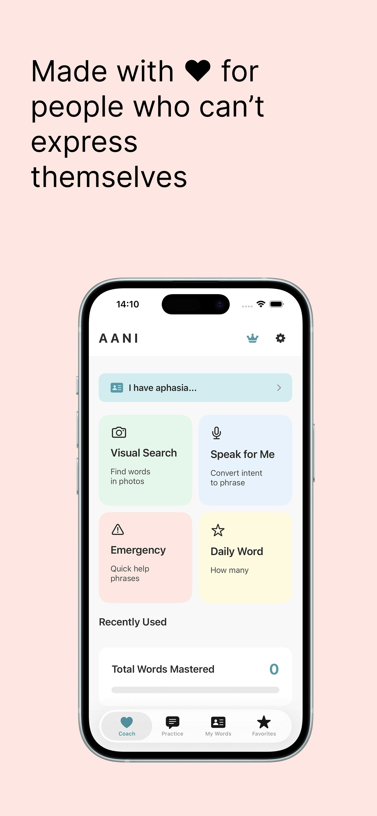 Aani Speech Practice & Play Back App - Screenshot 4 showing product features and functionality