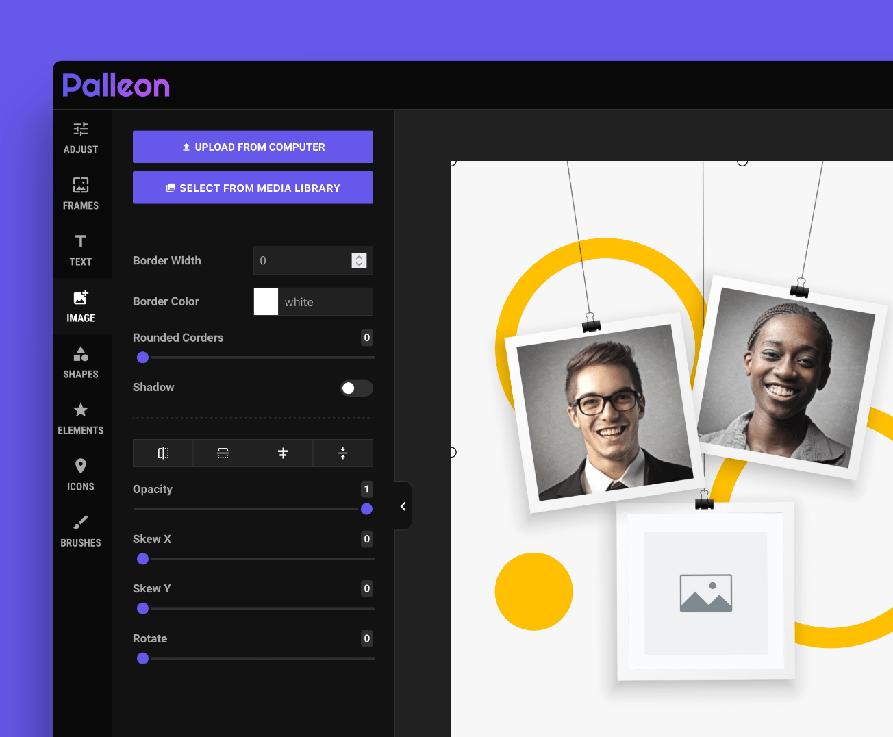 Palleon - WordPress Image Editor - Een afbeeldingseditor die is geïntegreerd met uw WordPress -site media 5