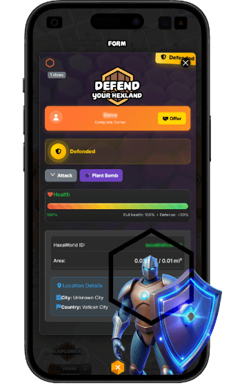 وسائط HEXAWORLD.APP - لعبة الفتح التفاعلية للعالم السداسي العالمي 9