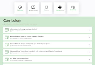 Business Analytics Advance Certification gallery image