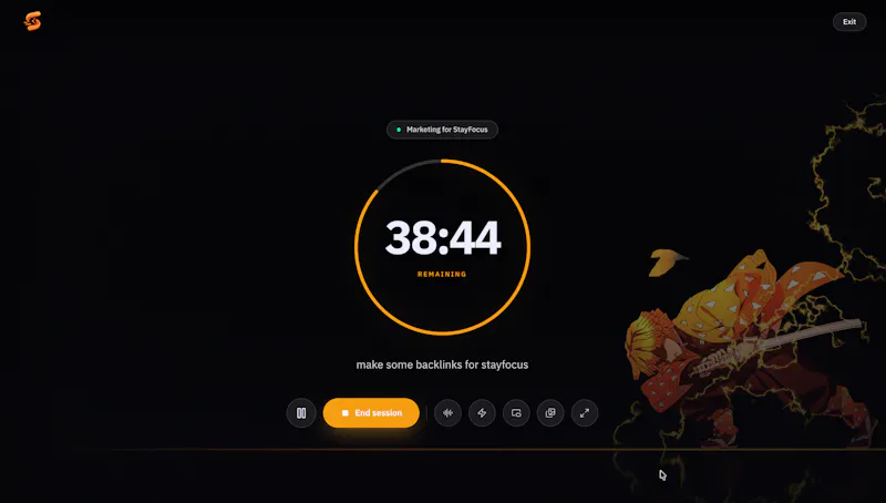 StayFocus screenshot 1