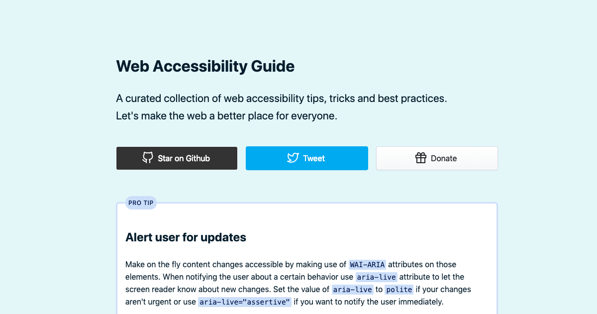 Web Accessibility Guide gallery image