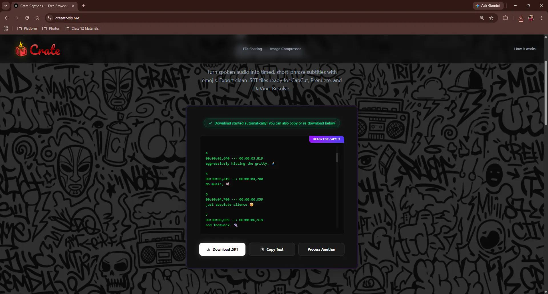 Crate Captions  gallery image