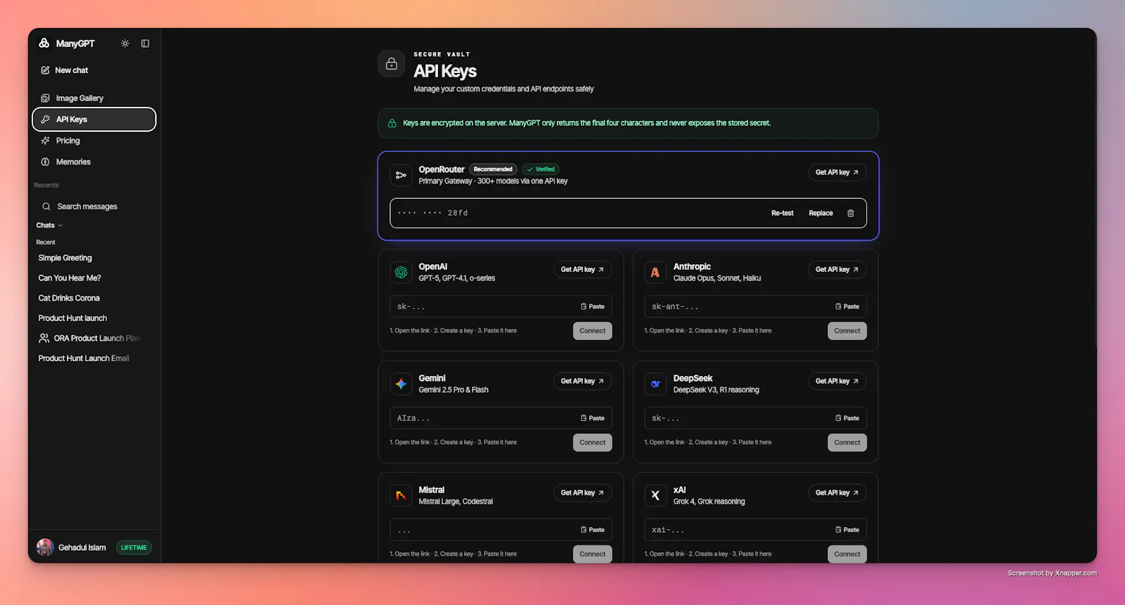 ManyGPT screenshot 5