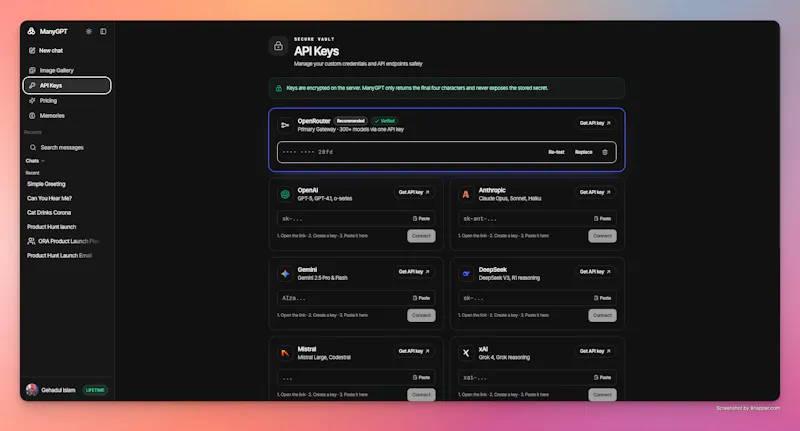 ManyGPT screenshot 5