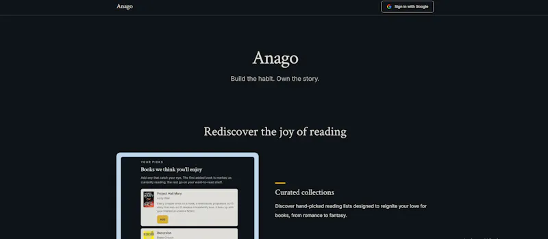 Anago screenshot 1
