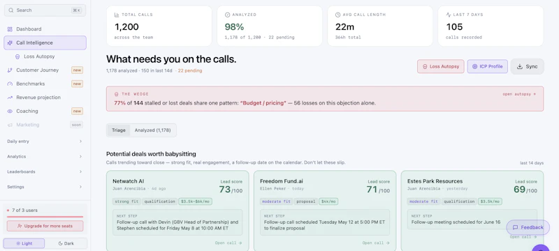 QuotaSight screenshot 1