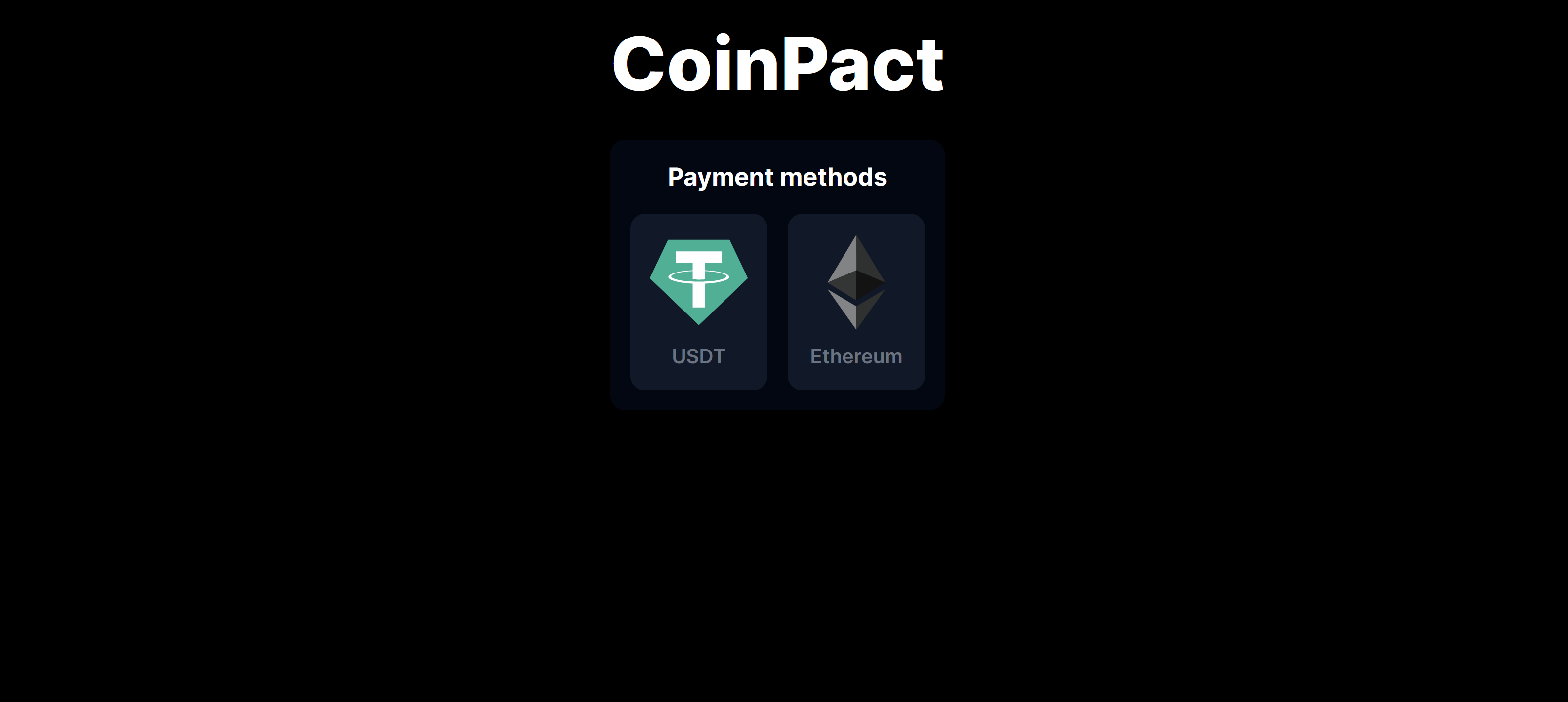 Coinpact - P2P Crypto -betalingen media 3