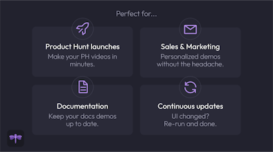 DemoFly — Demos that record themselves gallery image