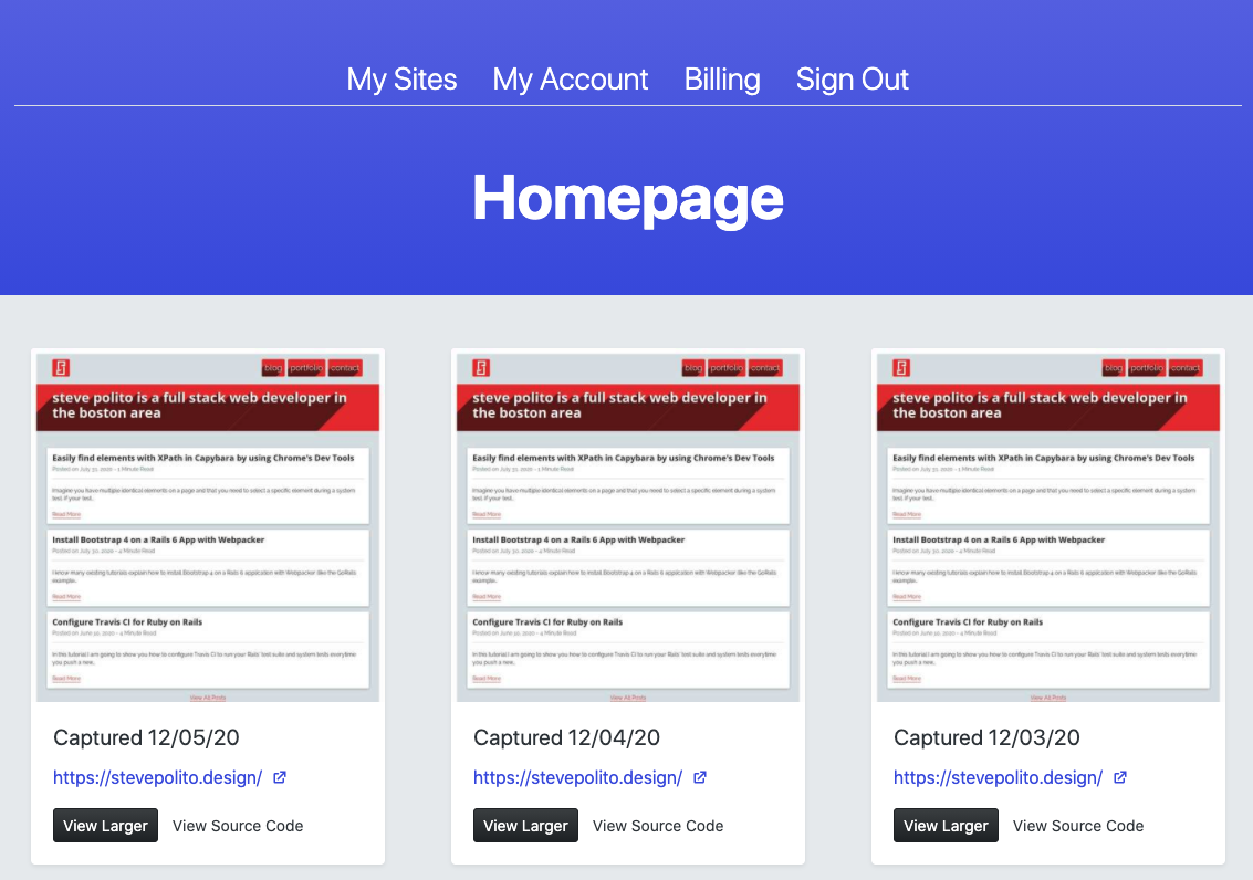 My Site Archive gallery image