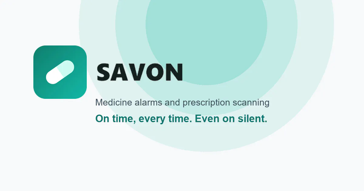 SAVON: Medicine & Prescription Alarm gallery image