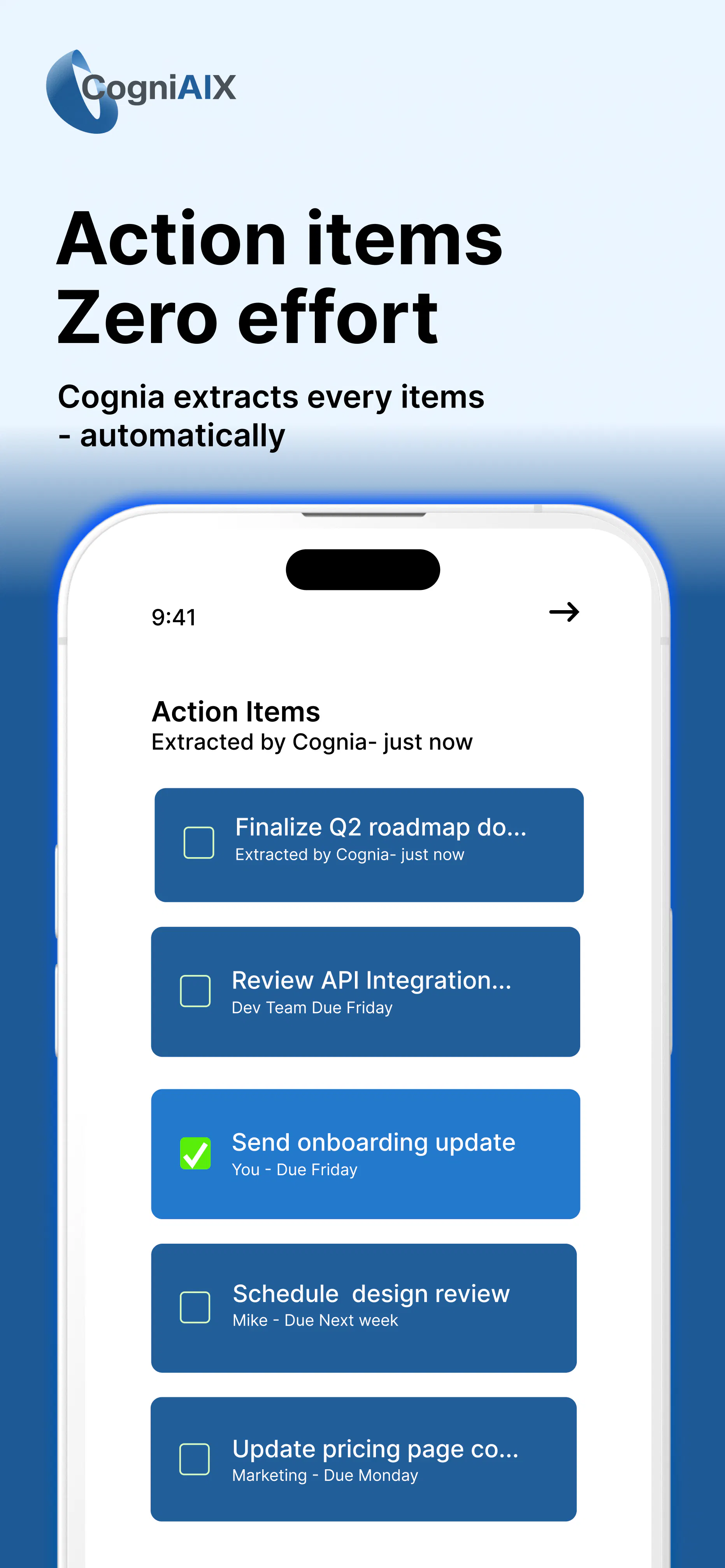 CogniAIX: AI Productivity App gallery image