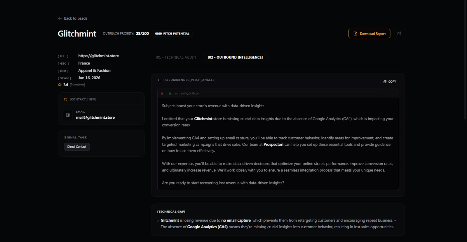 PROSPECTORI screenshot 6