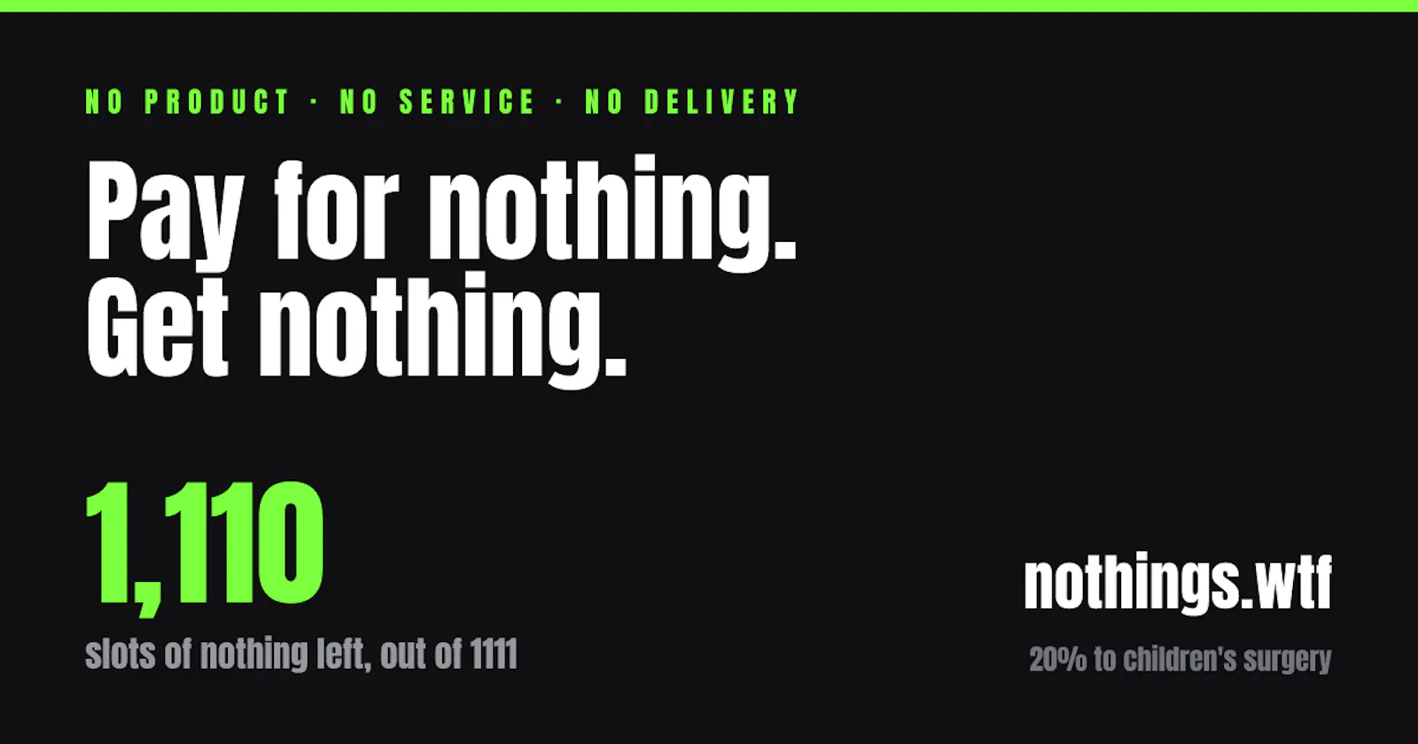 nothings.wtf screenshot 2
