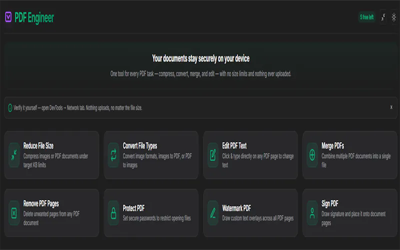 PDF Engineer screenshot 2