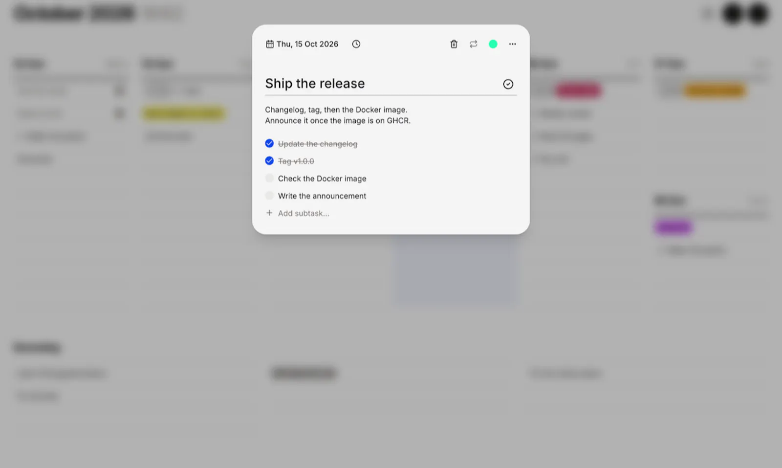 Plain Week screenshot 6