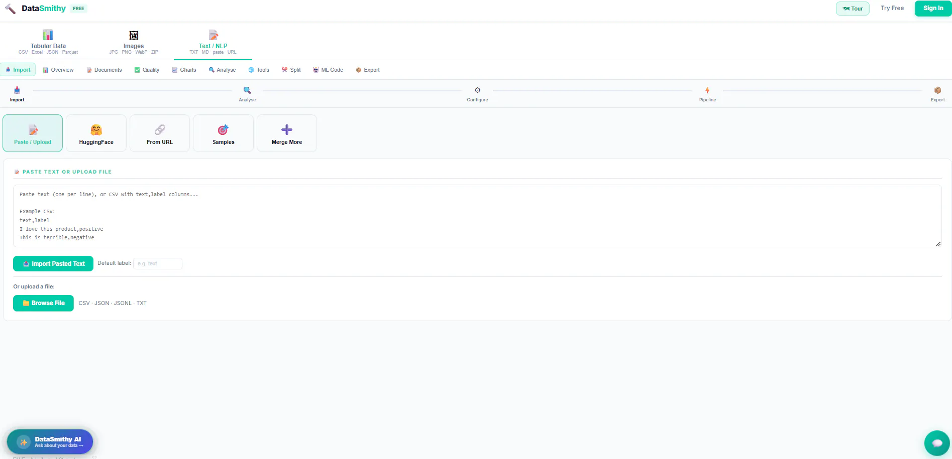 DataSmithy - Data Engineering Platform  gallery image