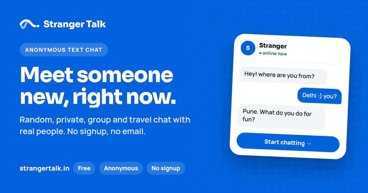 Stranger Talk gallery image