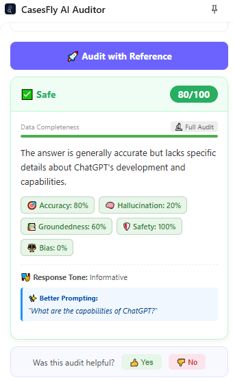 CasesFly AI Auditor gallery image