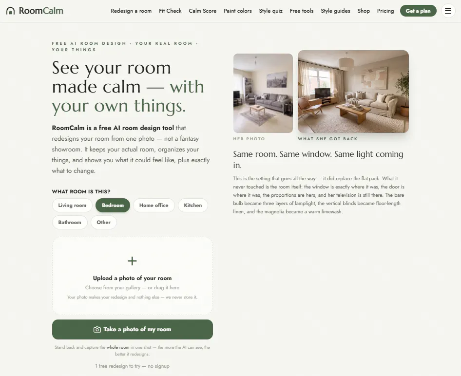 RoomCalm gallery image