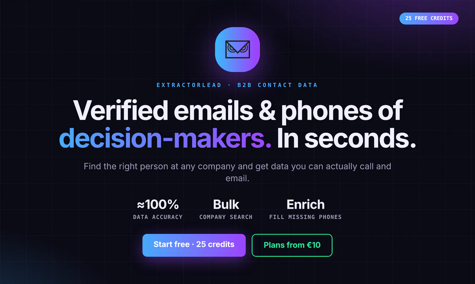 ExtractorLead screenshot 2