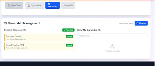 Sheet Manager gallery image