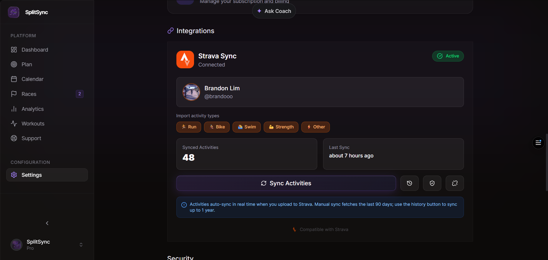 SplitSync gallery image