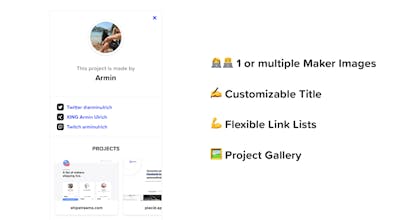 MakerWidget gallery image