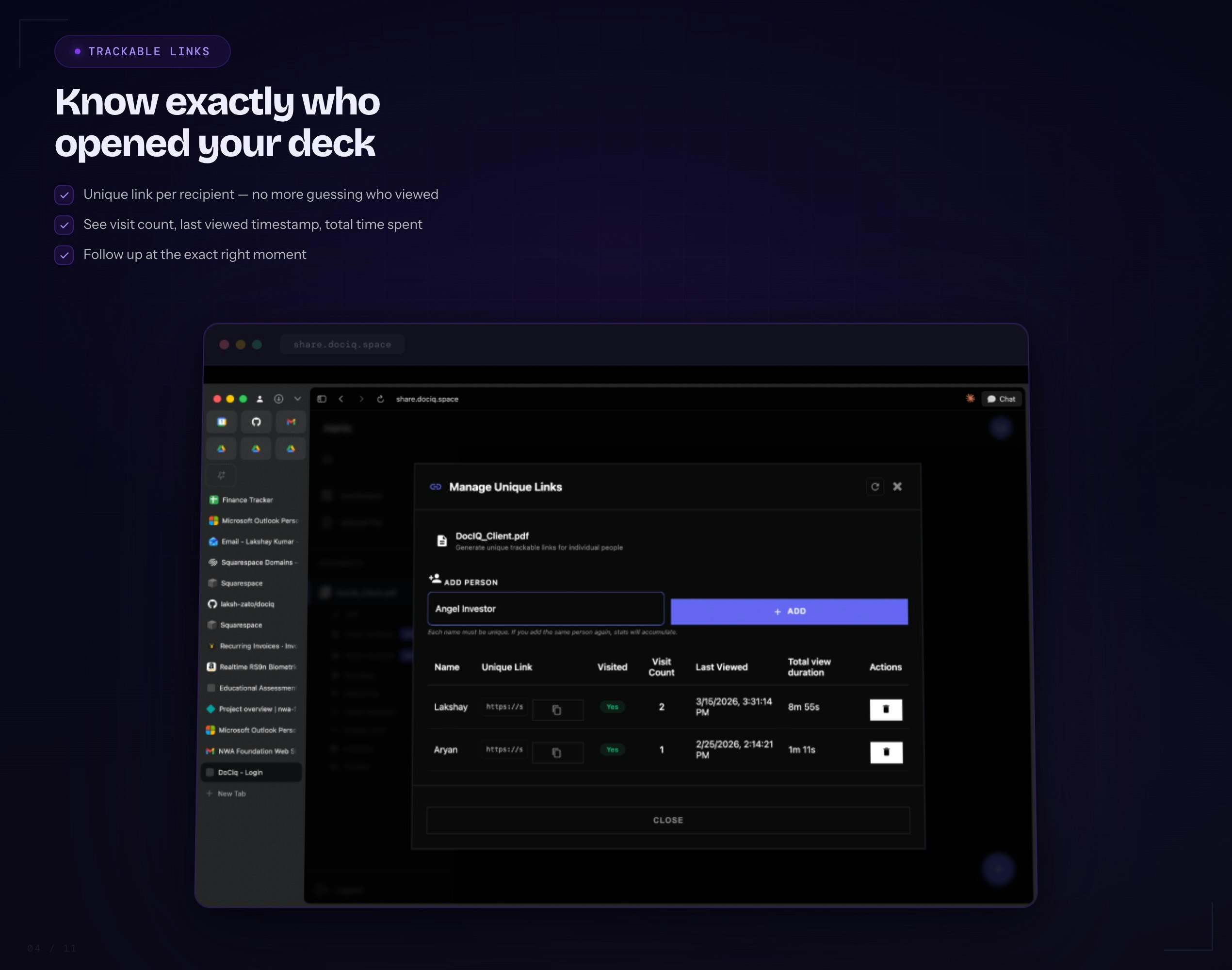PDF Analytics & Tracking Platform gallery image